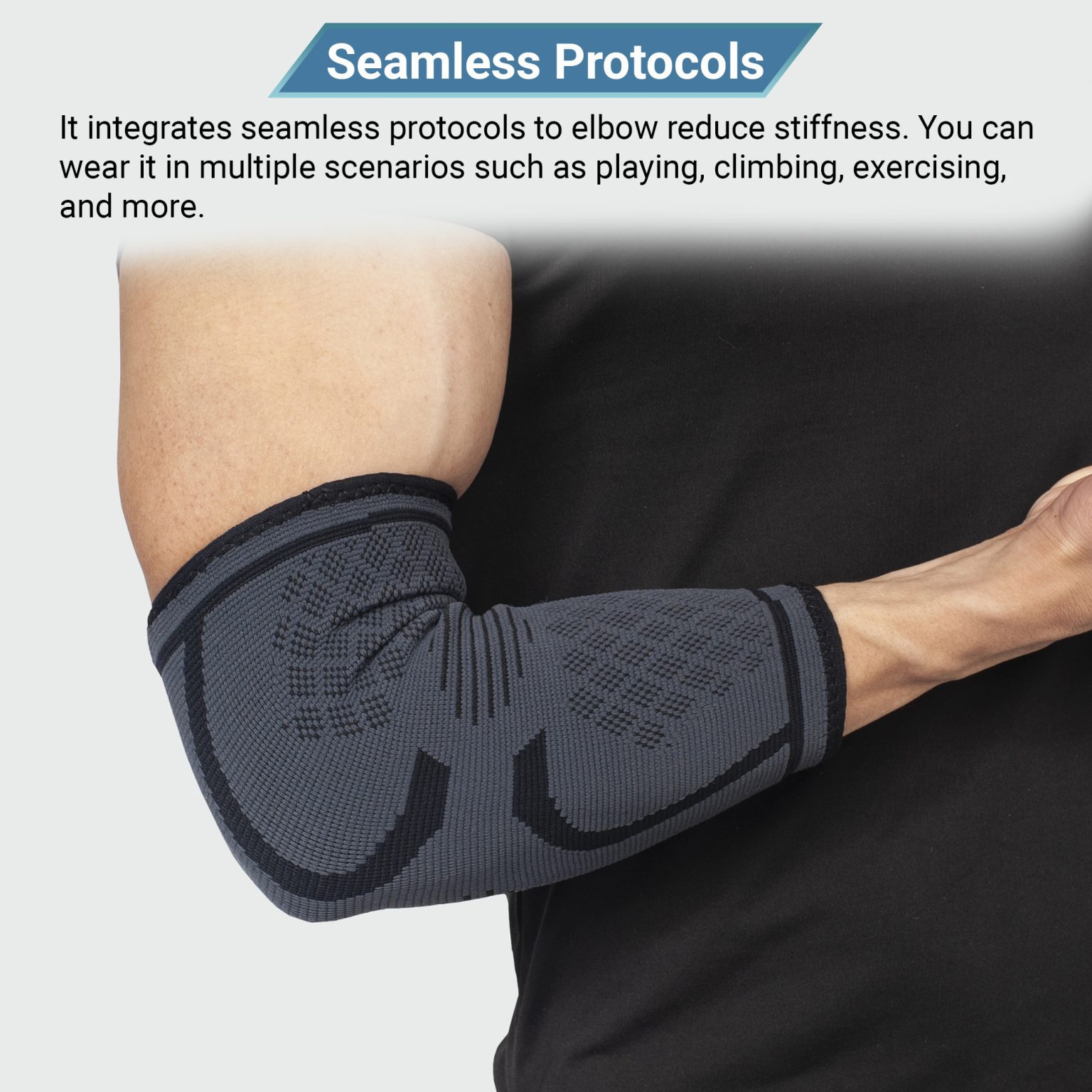 Buy Compression Elbow Support Sleeve For Tennis Elbow Pain Relief | 360 ...