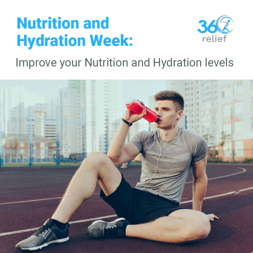 Nutrition and Hydration Week Improve your Nutrition and Hydration levels