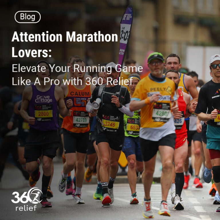 Attention Marathon Lovers Elevate Your Running Game Like A Pro with 360 Relief